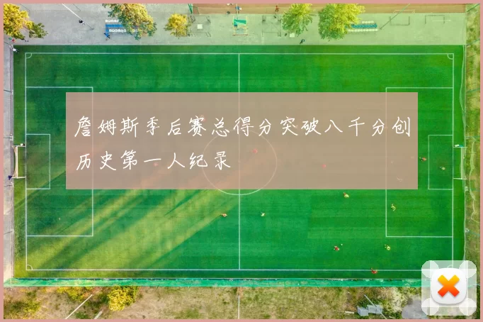 詹姆斯季后赛总得分突破八千分创历史第一人纪录