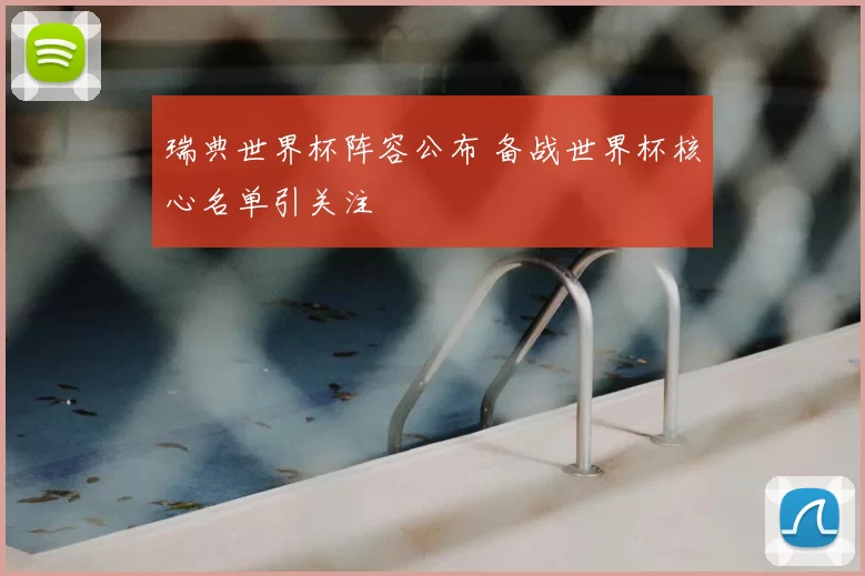瑞典世界杯阵容公布 备战世界杯核心名单引关注