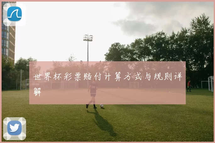 世界杯彩票赔付计算方式与规则详解